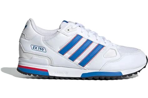 adidas ZX 750 Cloud White Blue Bird Men's 